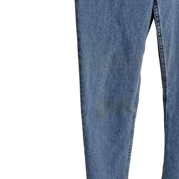 Eddie Bauer Women's size 12 Vintage 100% cotton High rise Tappered blue Jeans - Picture 5 of 9